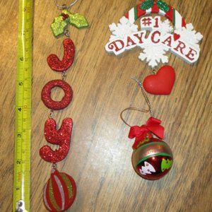 Bundle 3 for $15 - Christmas ornaments